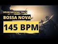 Bossa Nova Backing Track | Drum Metronome | 145 BPM