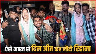 Singer Rihanna Wins India's Hearts By Hugging And Posing At The Airport screenshot 4