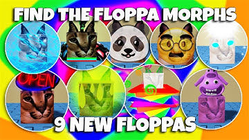 ROBLOX - Find The Floppa Morphs - 9 NEW Floppa Morphs [Neon Map]