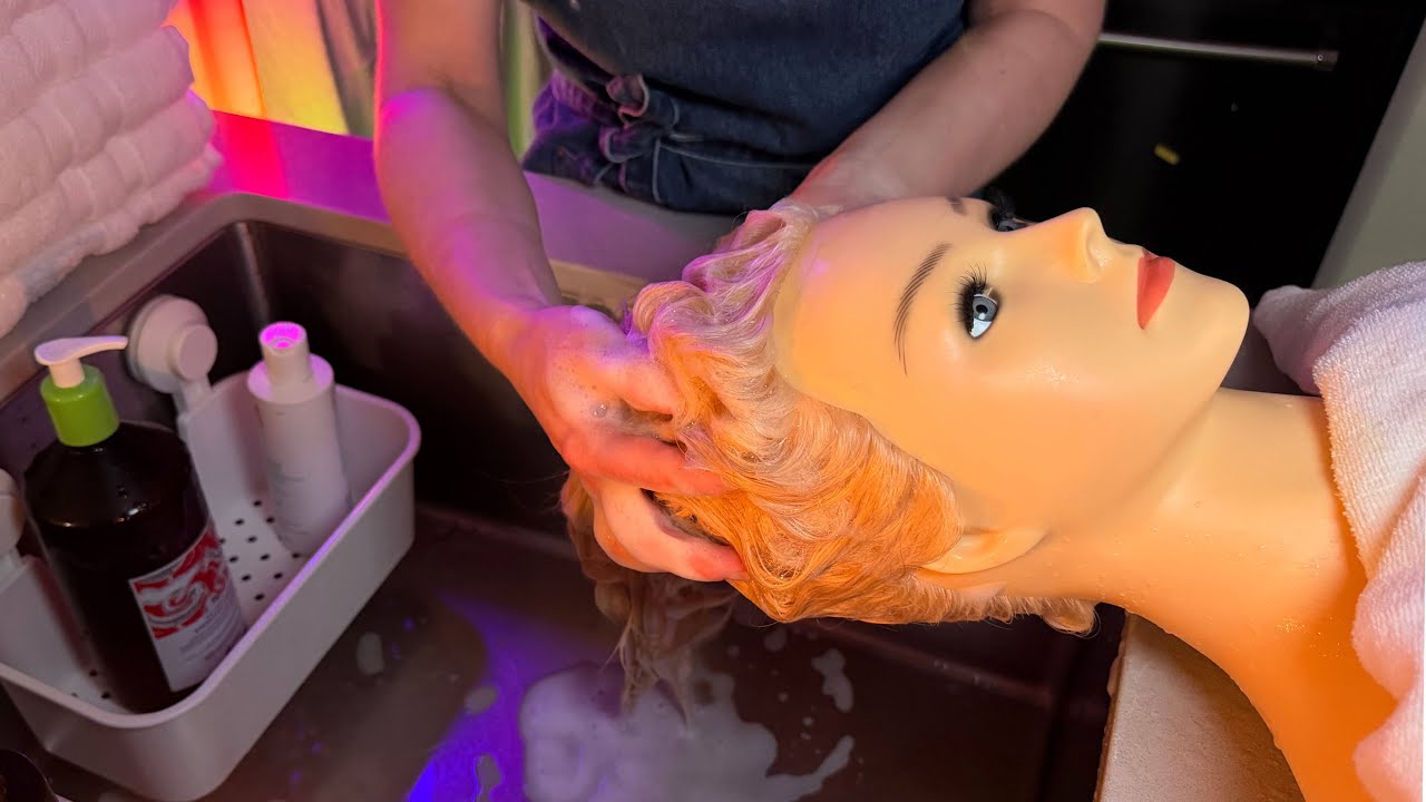 Vortex Doll Head Shampoo Sound Tunnel