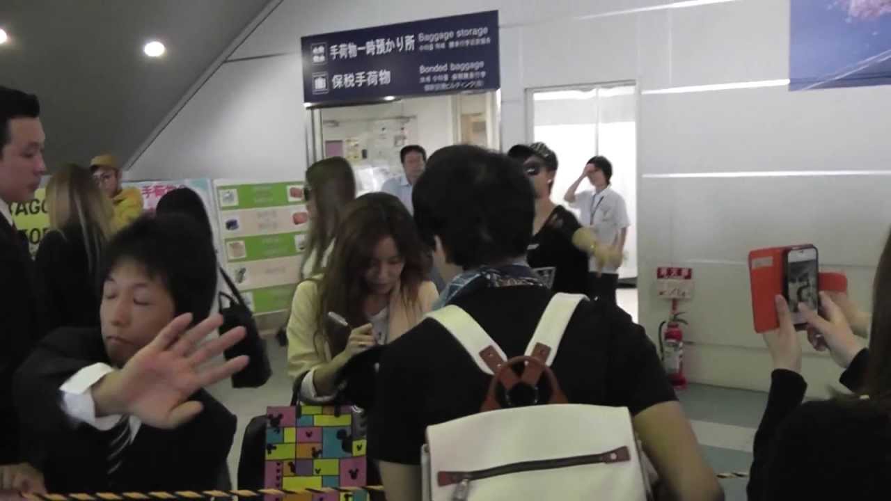 20130602 T-ARA @ Fukuoka Airport