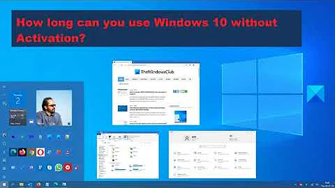 Can I use Windows 10 without activation forever?