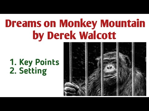 Dream on Monkey Mountain by Derek Walcott Key Points in Urdu/Hindi ...