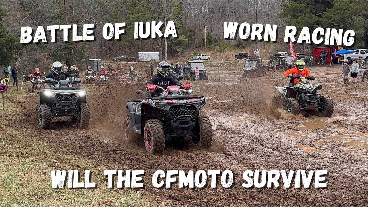 3 CFMOTO ATVs vs 30 Sport Quads | 2025 Battle of Iuka Endurance Race