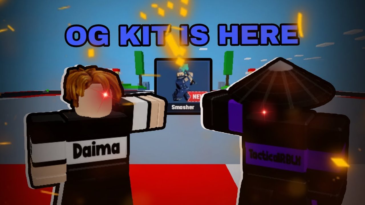 I used the smasher kit in Roblox bedfight ranked /w @TacticalRBLXX 