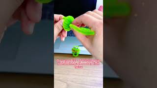 Make a Frog Ring with Pipe Cleaners #diy #pipecleaners #handmade