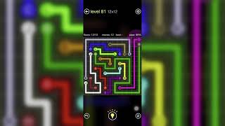 Flow Free (AppleArcade) Daily 71 + 12x12 Mania Levels 75-90 Walkthrough 🇹🇼🧩 screenshot 2