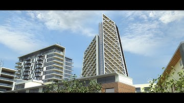 Architectural Animation - Foster + Partners Ealing London Development 3D Architectural Animation