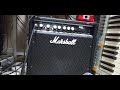 Bass Test, Marshall MB15 BassAmp and Fender Jazzbass.002