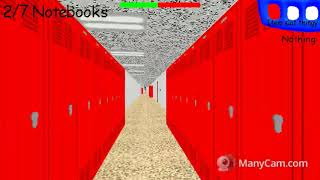 Playing Baldi Loves Flashlights Mod