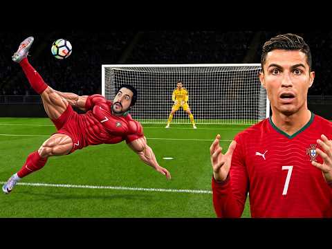 Sou Melhor No Futebol Que O Ronaldo? | React Celine Dept