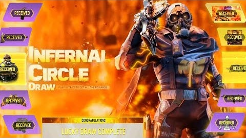 INFERNAL CIRCLE DRAW! LEGENDARY FIREBREAK BASILISK + D13 | FULL LUCKY DRAW COMPLETE | COD MOBILE