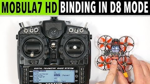 HappyModel Mobula7 HD review part 2 - setup, receiver binding and Caddx settings