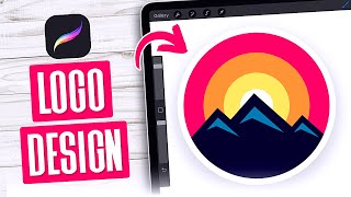 Create A Simple Logo with Procreate for iPad screenshot 4