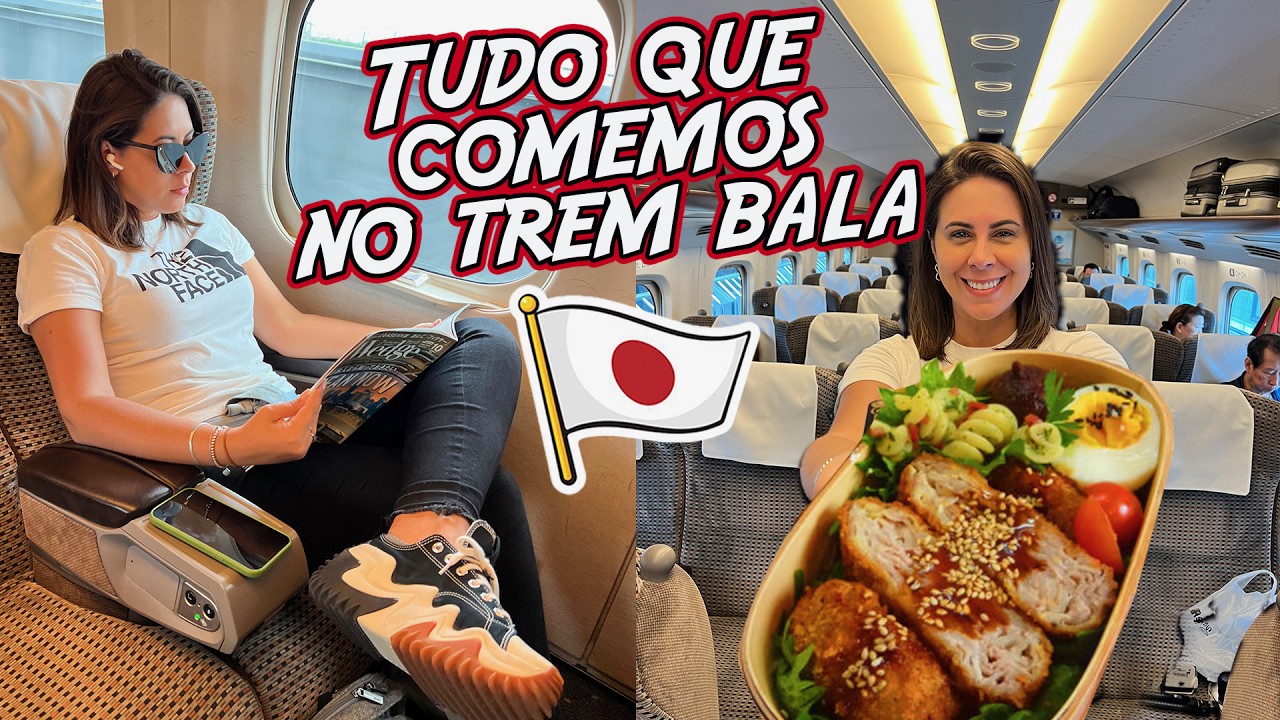 Comida de Trem Bala no Japão