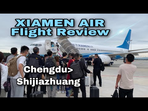 Xiamen Air Flight Review | Chengdu city to Shijiazhuang city | Chengdu Tianfu International Airport
