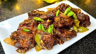 Dry Chicken Chilli Recipe | Restaurant Style Delicious Chinese Recipe @table.treats