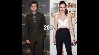 Robert Pattinson Vs Kristen Stewart Through The Years 🌟 #shorts #robertpattinson #kristenstewart