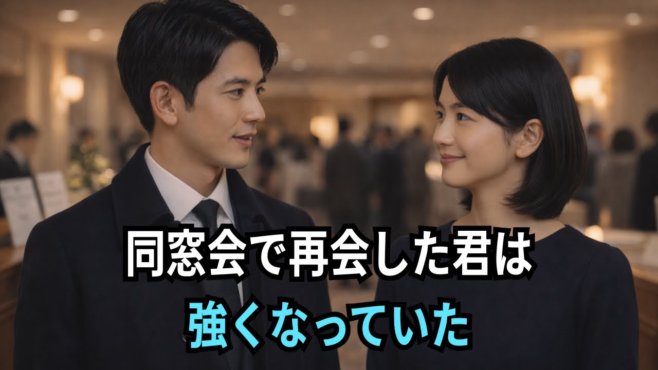 同窓会で再会した君は強くなっていた【感動・朗読ドラマ】