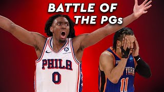 Brunson Vs Maxey Main Event | Sixers Knicks 2024 NBA Playoffs Game 5