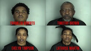 4 drug-related arrests made following search warrants in Greenwood, police say