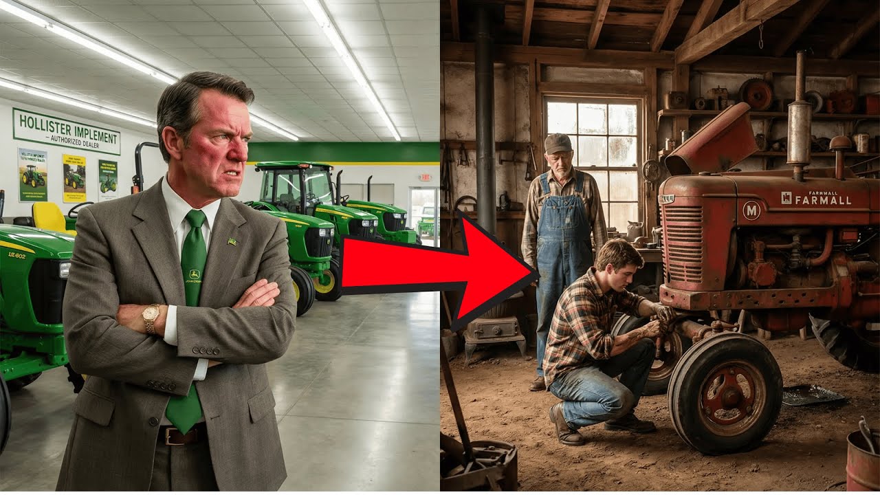 The JD Dealer Disowned His Son for Working on Farmalls — 10 Years Later, That Son Saved His Dealersh