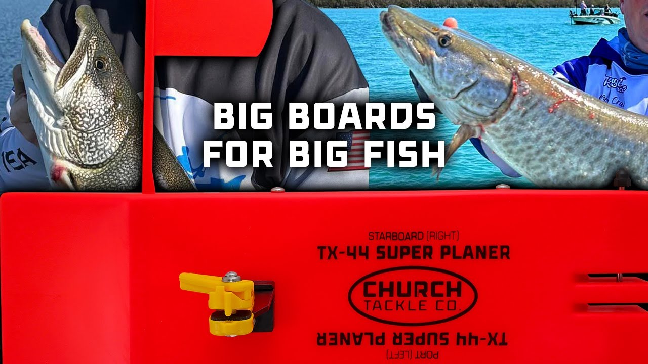 Pro Fishing Tips for Using the Church Tackle TX-44 Planer Board - Catch  More Fish! 