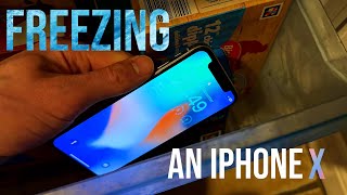 What Actually Happens If You Freeze An Iphone X? 4K