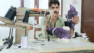 goalkeeper gloves making gloves hybrid cuts#gloves 🇵🇰#footballchallenge