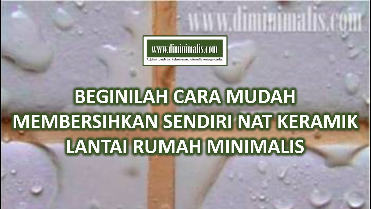  diminimalis com Beginilah Cara Mudah Membersihkan 