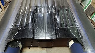 видео: Изготовление Туннеля на Килевой лодки SOLAR 380 картинка: Изготовление Туннеля на Килевой лодки SOLAR 380