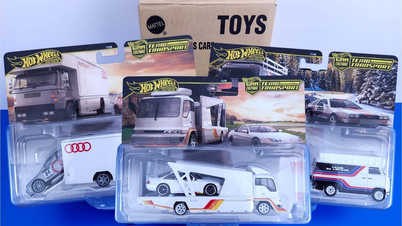 Unboxing Hot Wheels TEAM TRANSPORT Mix 2 2025 Premium Case - YouTube