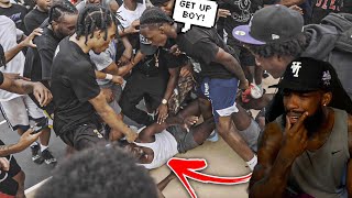 Cant Believe Toronto Is This HOOD! Trash Talker Wanted To FIGHT \& Got EXPOSED Bad! (Mic'd Up 5v5)