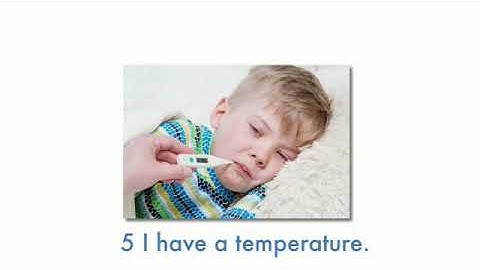 English File Pre intermediate- 4th edition- Episode 4: vocabulary: feeling ill