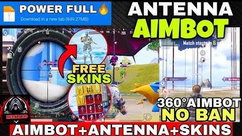 ANTENNA HACK CONFIG FILE | BGMI AIMBOT OBB 4.1 | BGMI 4.1 AIMBOT OBB | BGMI ESP ANTENNA HACK