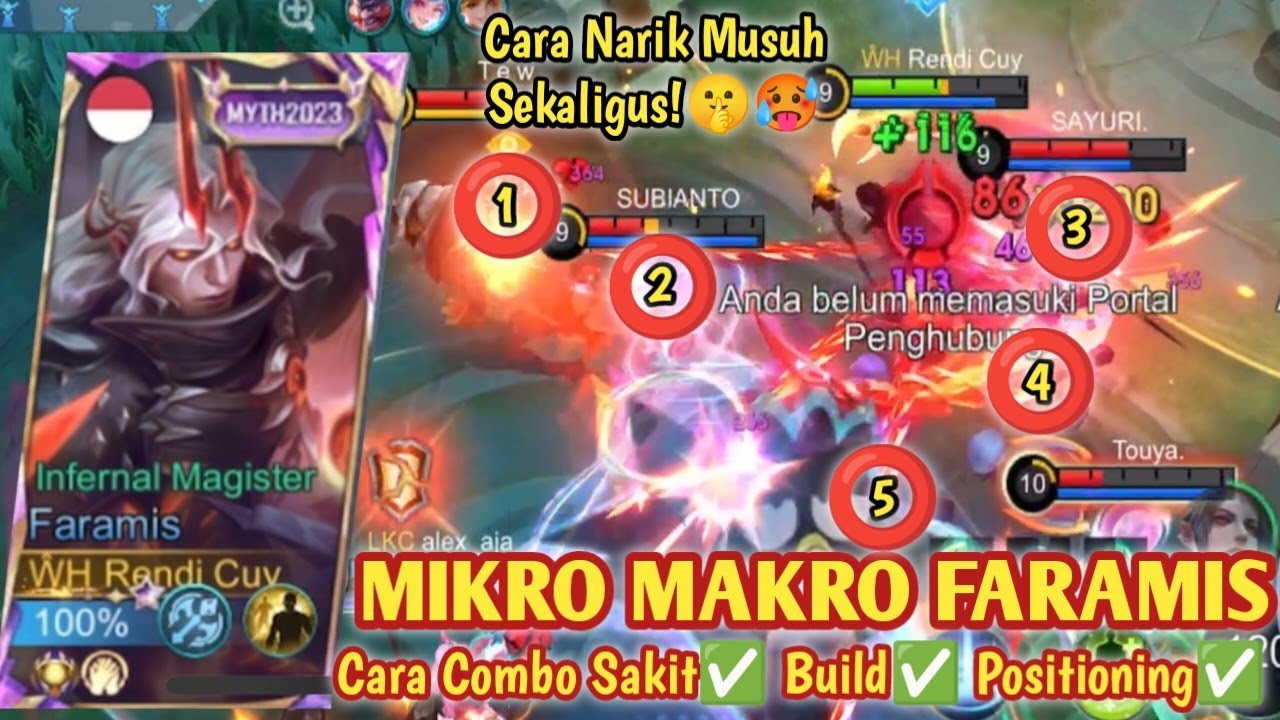 CARA MAIN FARAMIS YG AGRESIF❗MIKRO MAKRO FARAMIS & COMBO FARAMIS- BUILD FARAMIS TERSAKIT 2025 - MLBB
