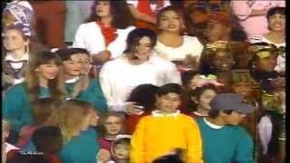 Michael Jackson We Are The World/ Heal The World live (full screen)HD