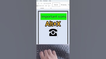 Important icons in Ms Word | Easy tutorial #shortcutkeys #microsoftword #trending