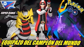 EL EQUIPAZO DEL MEJOR JUGADOR DEL MUNDO con su GIRATINA ORIGEN y EMPOLEON SHADOW en LIGA SUPER REMIX