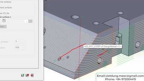 SolidCAM Tutorial | 3D HSS Parallel cuts strategy