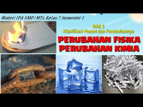 Video: Apakah perubahan fisika terjadi ketika energi ditambahkan atau dihilangkan?