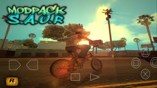 RELEASE!!! Modpack Polosan 90'S Style PSP [FULL RETEXTURE] - GTA SA Android Unprotected 