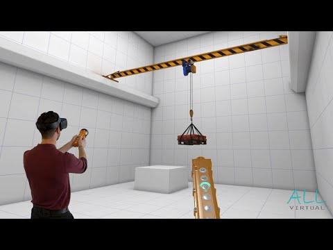Formation au pilotage de pont roulant - Réalité virtuelle (VR)