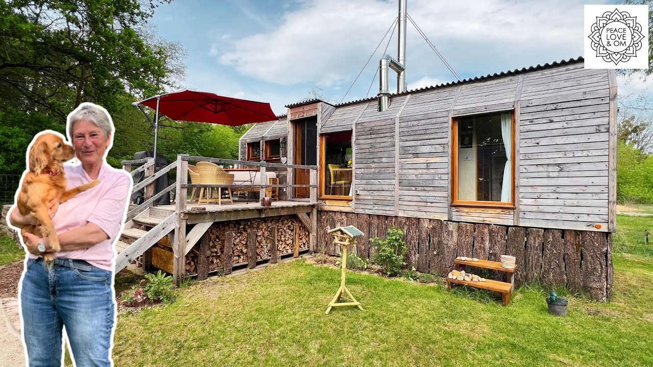 Крошечный дом как дом престарелых - Кристина (67) живет в сказочном трейлере