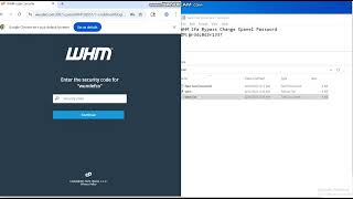 WHM Mass Password Change 2FA Bypass security testing tools