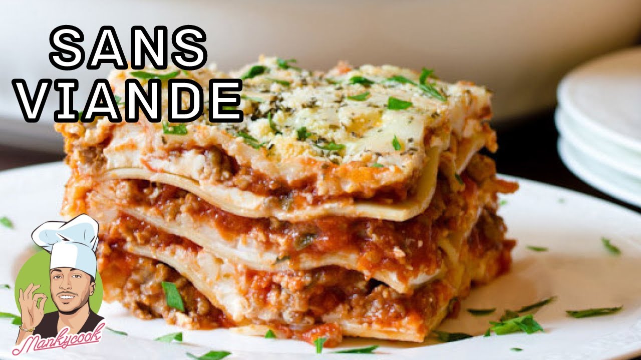 ASTUCE : Comment faire des Lasagnes SANS viande ? [MANKYCOOK] - YouTube