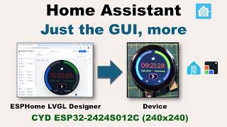 v103 - Home Assistant/ESPHome - Just the GUI, more please