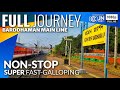 Howrah to barddhaman main line full journey coverage  nonstop super fast galloping  skipping