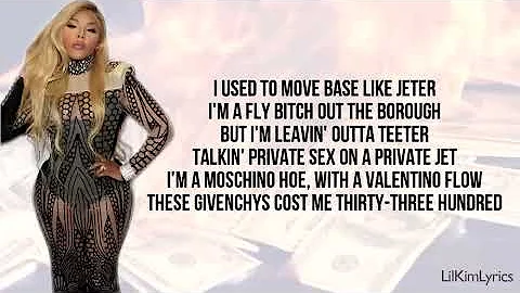 Lil' Kim - Still Rich (Lyrics Video) Verse HD