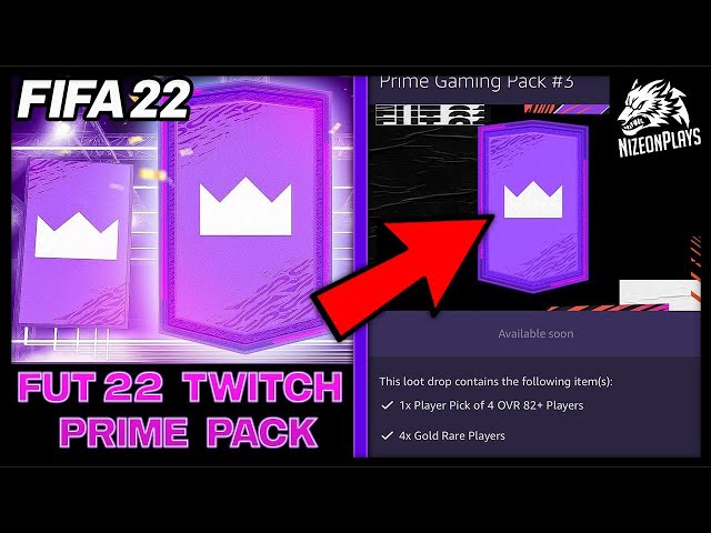 How to claim free FIFA 22 Ultimate Team Twitch Prime Gaming pack - Charlie  INTEL